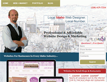 Tablet Screenshot of magicwebdesigners.com